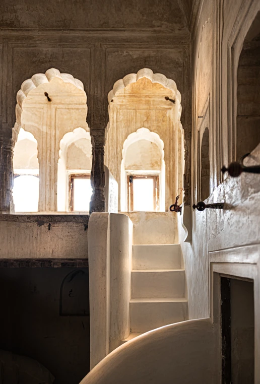 Stair interior mukunda haveli shekhawati
